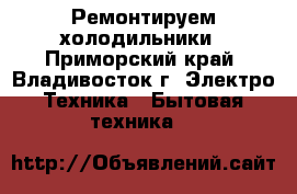 Ремонтируем холодильники - Приморский край, Владивосток г. Электро-Техника » Бытовая техника   